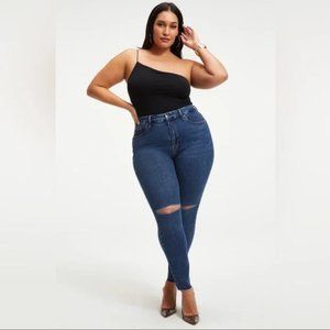 Good American 90s Good Touch One Shoulder Bodysuit